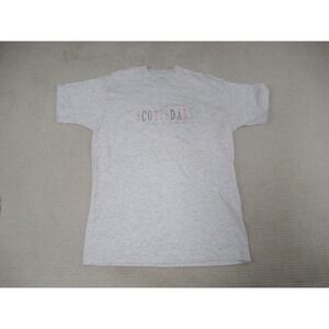 VTG Arizona Shirt Adult XL Gray Scottsdale‎ Fruit Of The Loom USA Short Sleeve